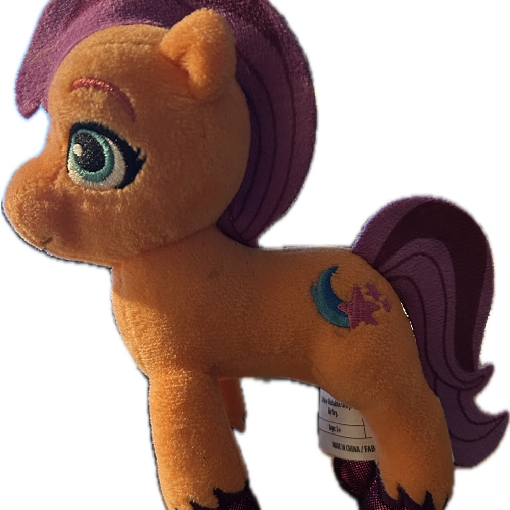 Hasbro My Little Pony Plush with Orange and Purple